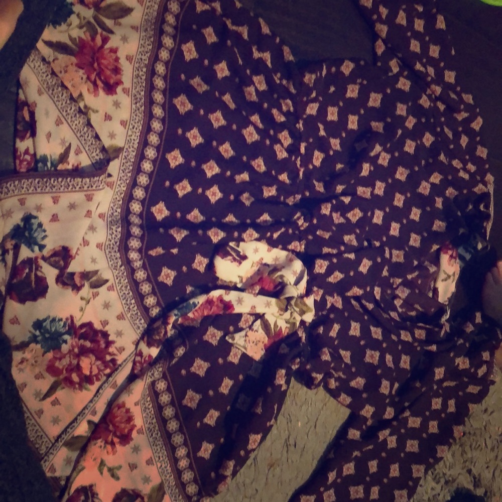 Bell sleeve romper